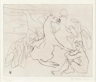 Stanley William Hayter - Untitled, from \'Facile Proie\'