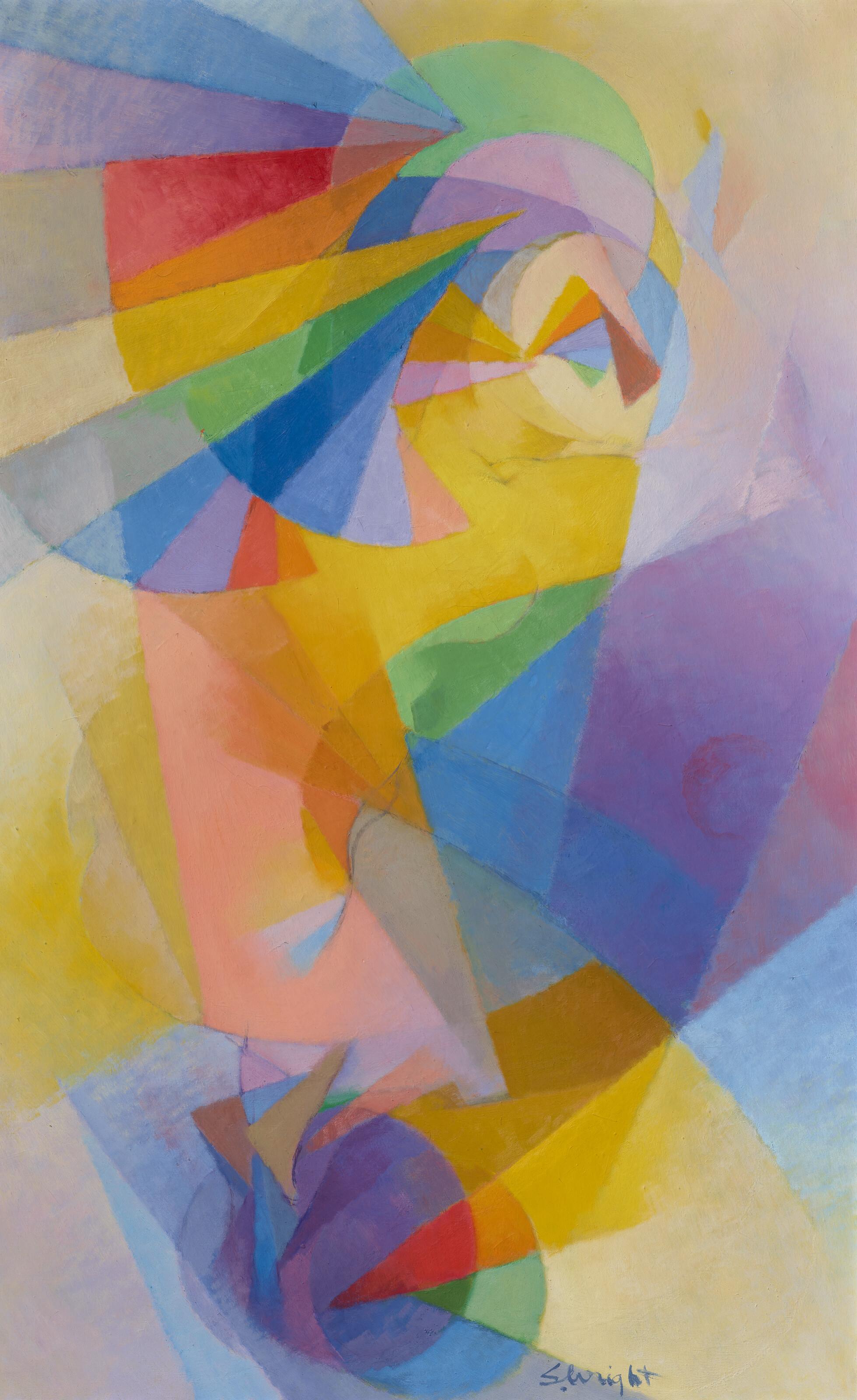 Stanton Macdonald-Wright - Flying Figure No. 2