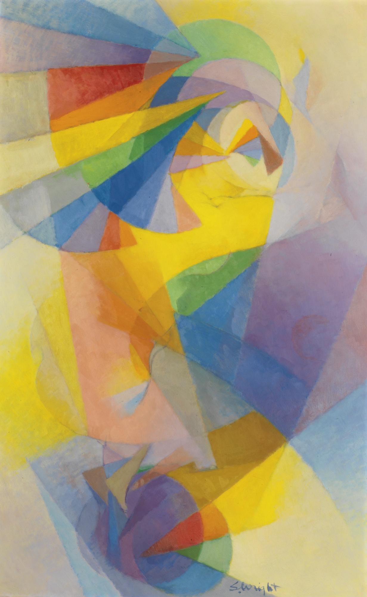 Stanton Macdonald-Wright - Flying Figure No. 2