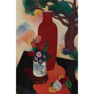 Stanton MacDonald Wright - Lang Yao, Still Life Synchromy