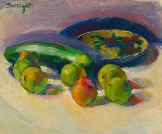 Stanton Macdonald-Wright - On the Table (Still Life)