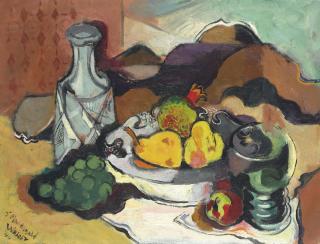 Stanton Macdonald-Wright - Still Life with Green Goblet