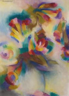 Stanton Macdonald-Wright - Trumpet Flowers