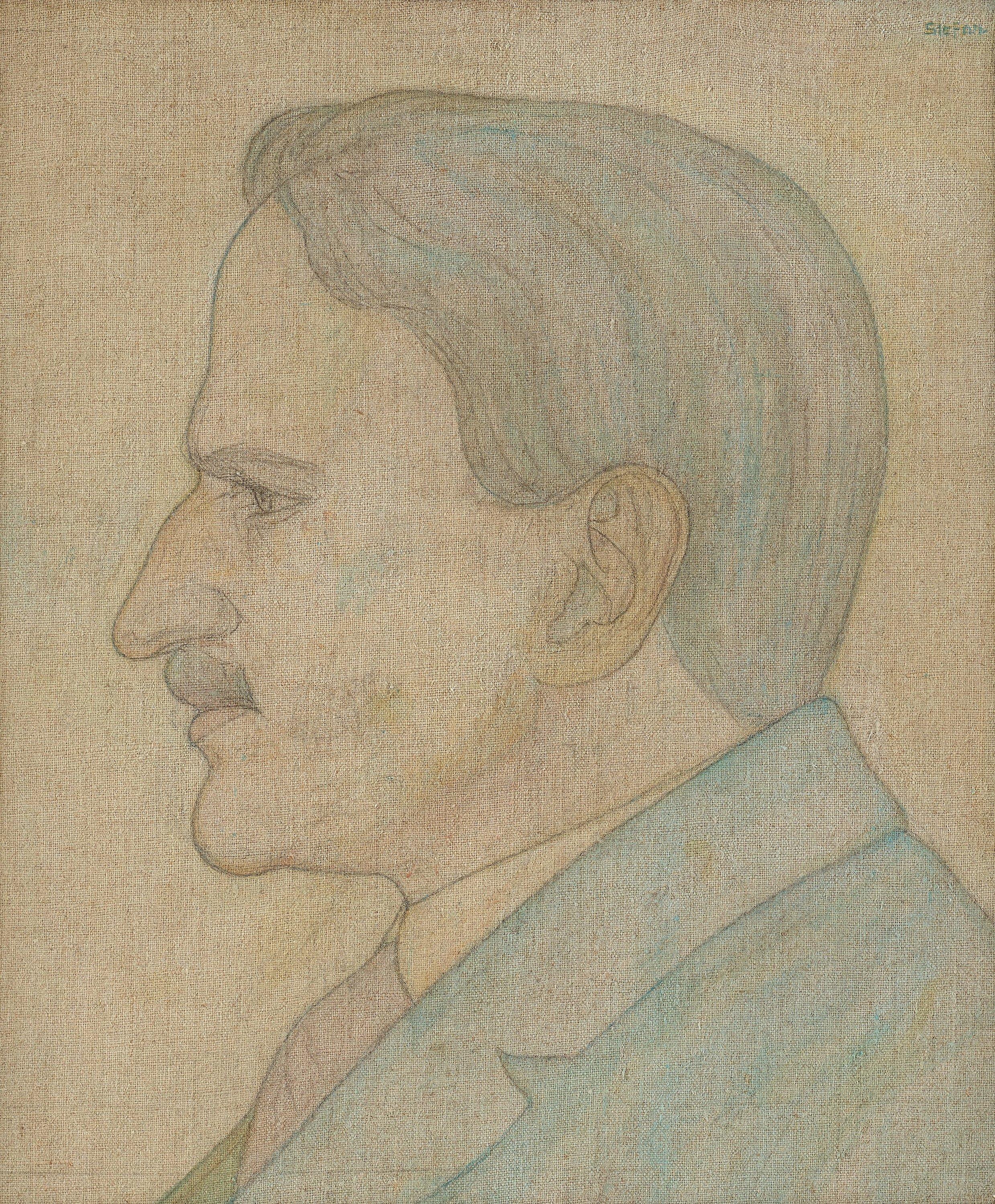 Stefan Johansson - Portrait of August Chrysosemus Borgström