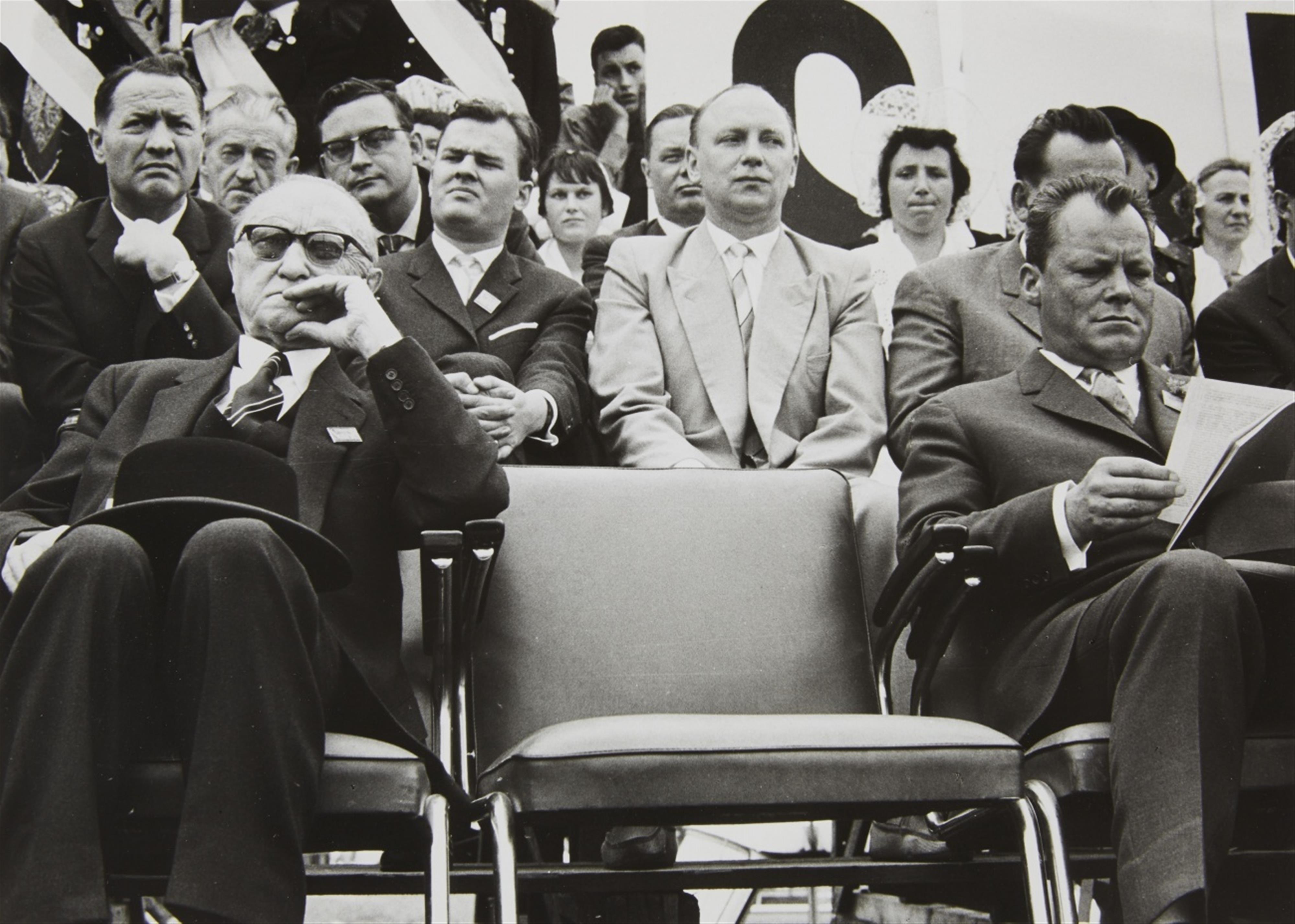 Stefan Moses - Adenauer/Brandt, Schlesiertreffen Hannover