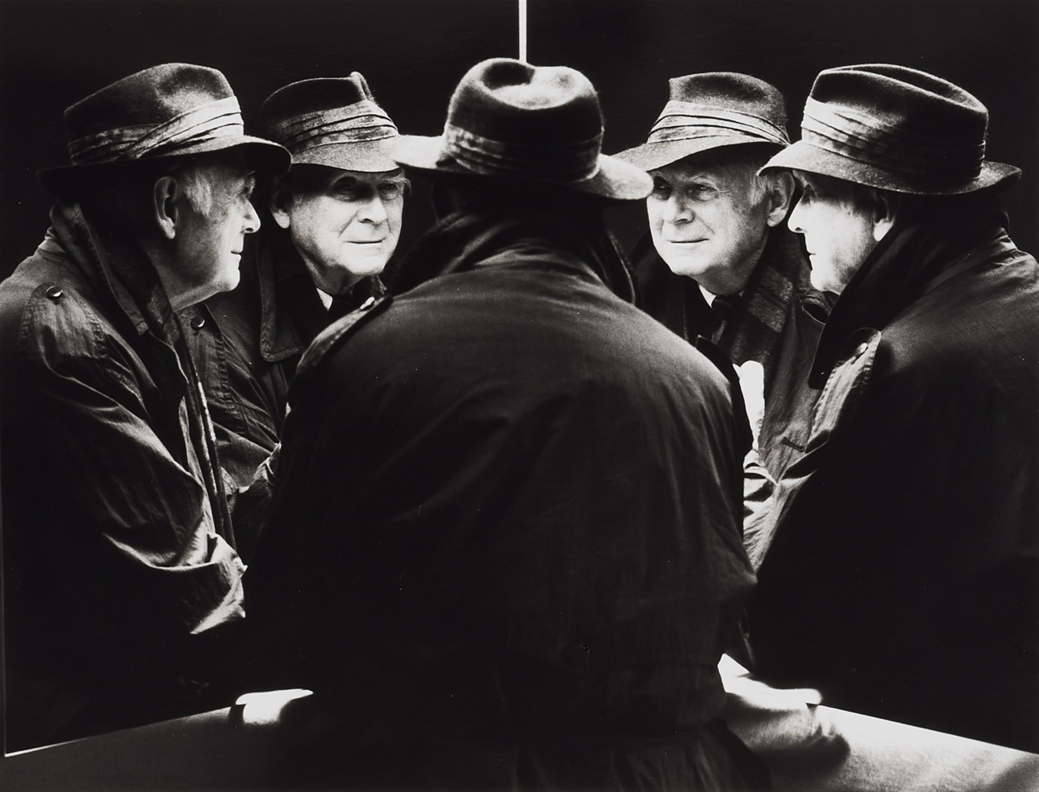 Stefan Moses - Loriot (Vicco v. Bülow), Residenztheater, München (aus der Serie: Selbst im Spiegel)