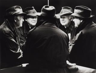 Stefan Moses - Loriot (Vicco v. Bülow), Residenztheater, München (aus der Serie: Selbst im Spiegel)