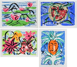 Stefan Szczesny - Konvolut von 4 Serigrafien.