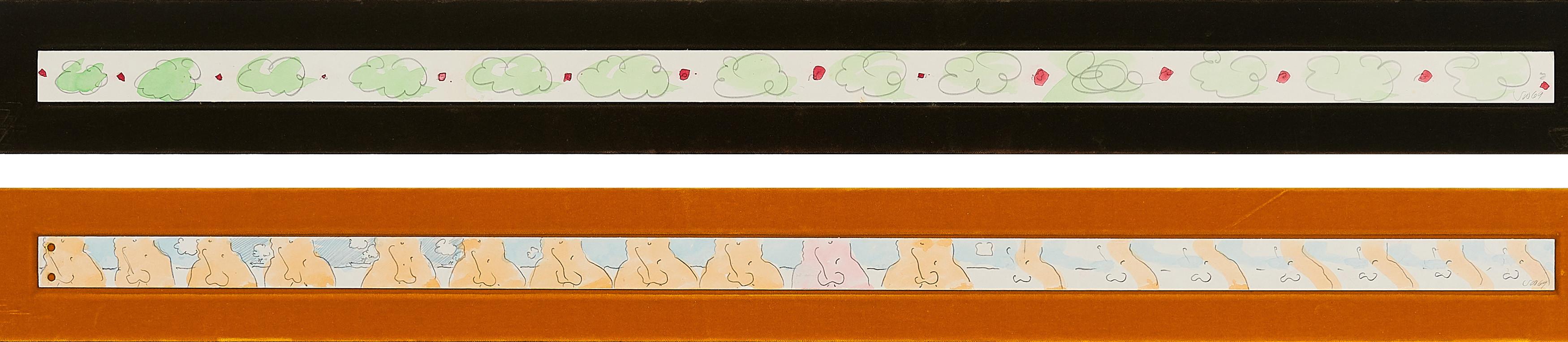 Stefan Wewerka - Konvolut von 2 Zeichnungen.