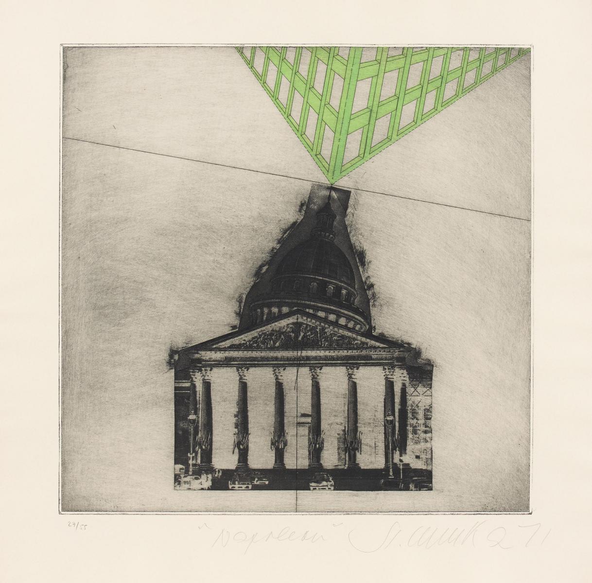 Stefan Wewerka - Paris (Mappe mit 8 Arbeiten)