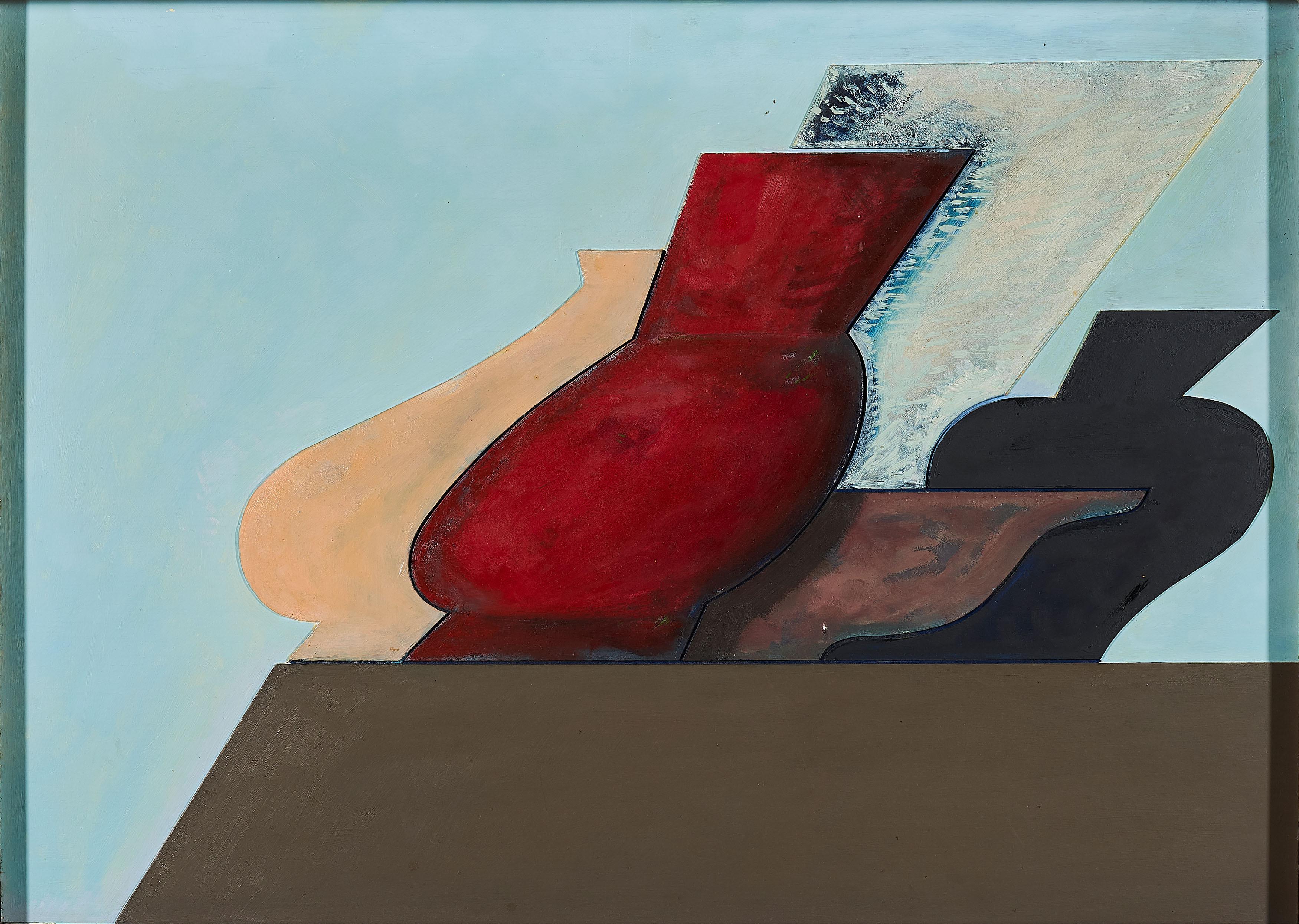 Stefan Wewerka - Stillleben mit Rot.