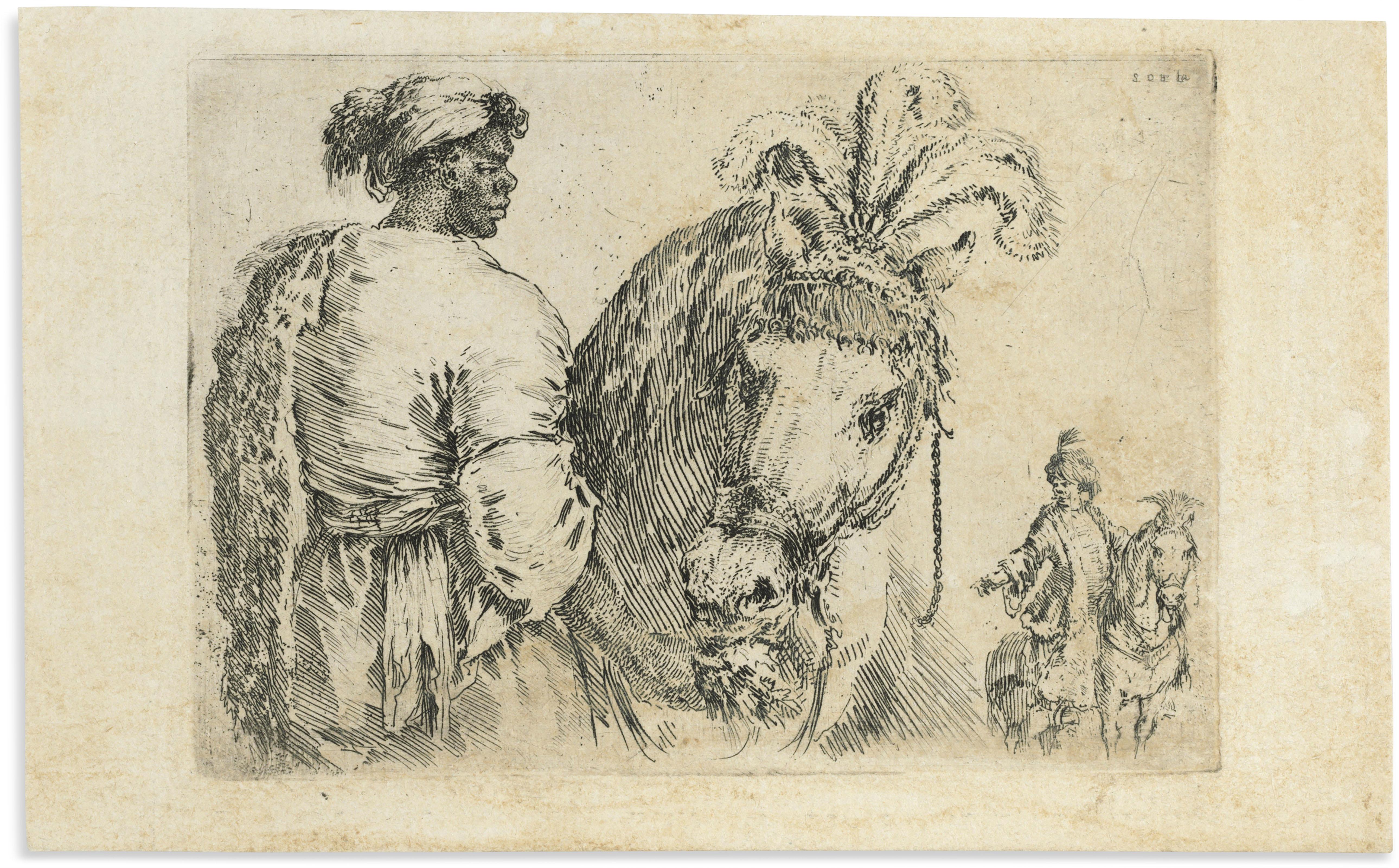 Stefano Della Bella - A Group of three Etchings