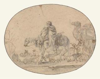 Stefano Della Bella - Jacob\'s wife