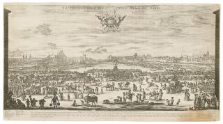 Stefano Della Bella - Le Pont Neuf, à Paris