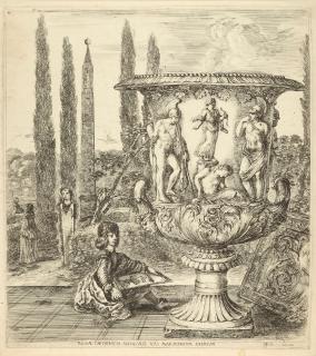 Stefano Della Bella - Le Vase de Medici.