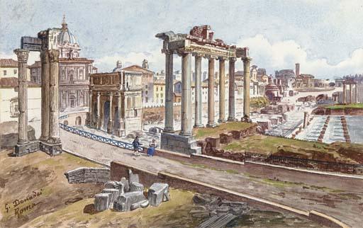 Stefano Donadoni - The Circus Maximus, Rome; and The Coliseum, Rome