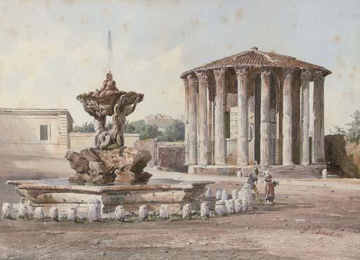Stefano Donadoni - The Temple of Vesta, Rome