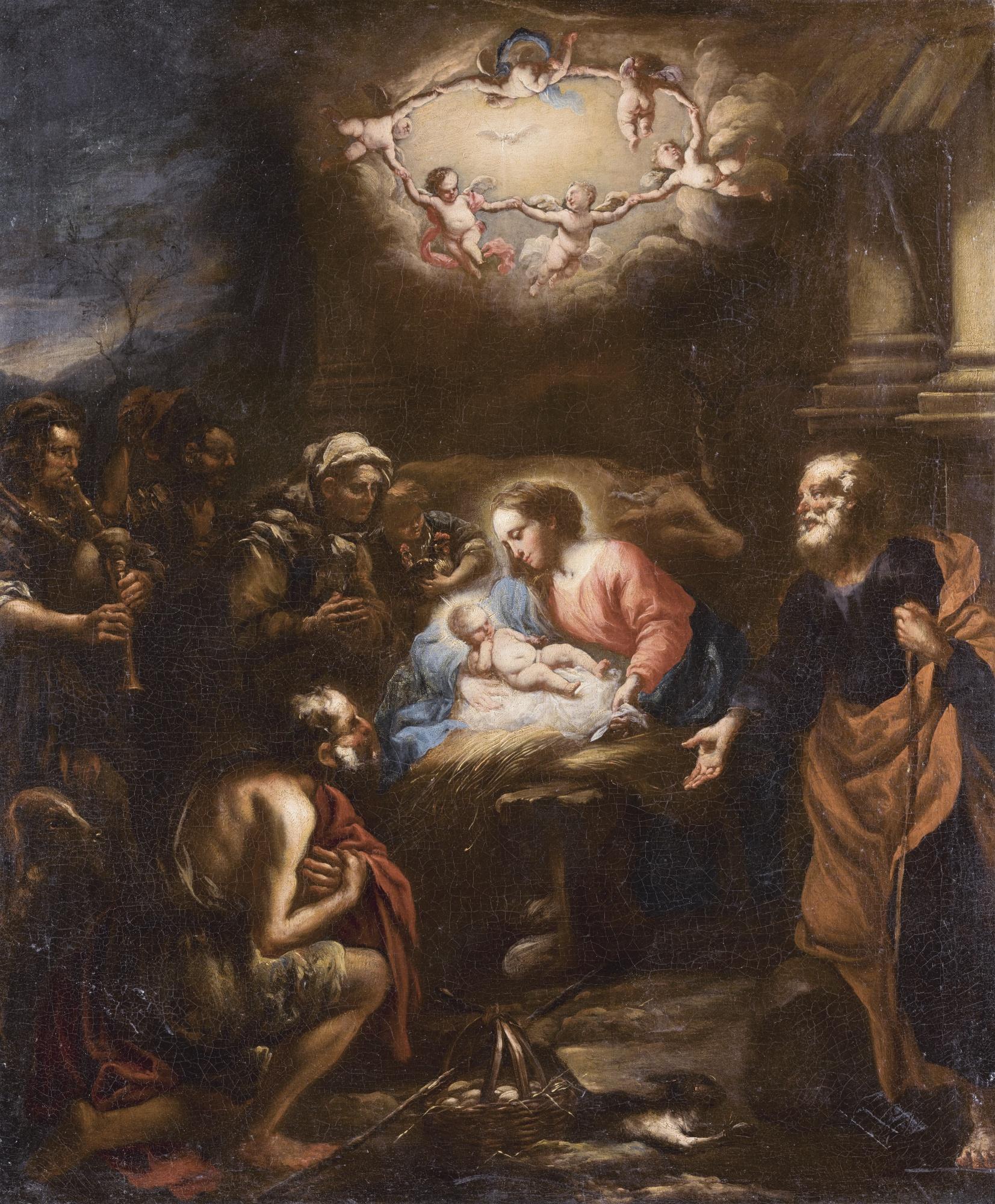 Stefano Magnasco - Adoration Of The Shepherds