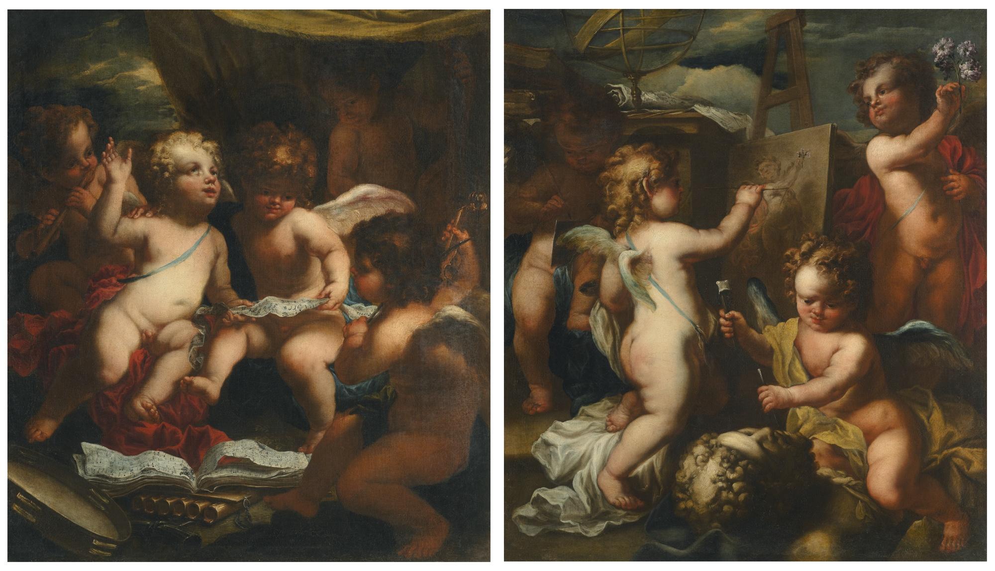 Stefano Magnasco - An Allegory Of The Arts; An Allegory Of Music