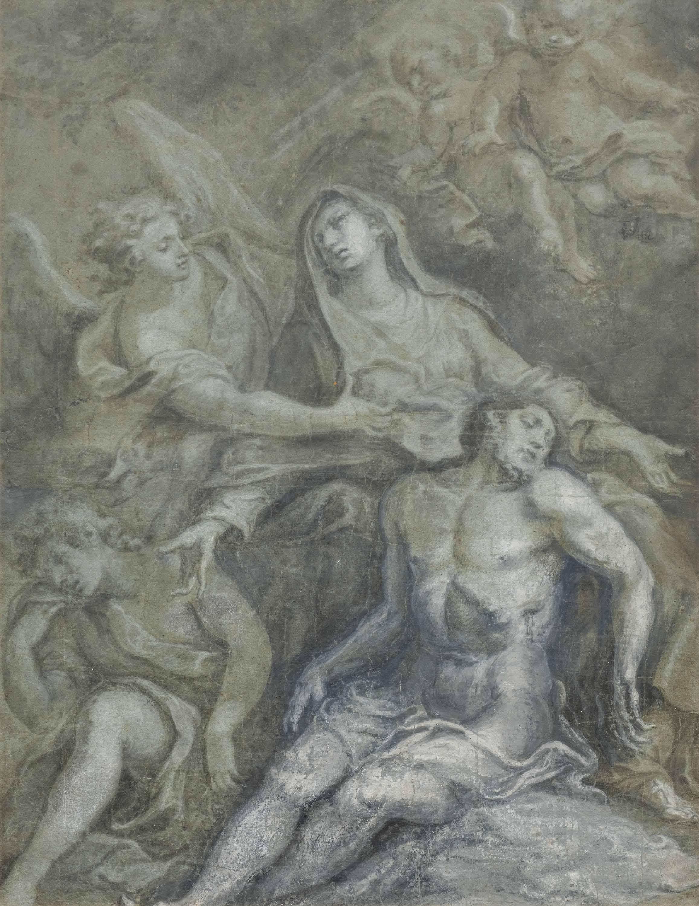 Stefano Magnasco - Beweinung Christi.