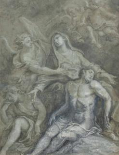 Stefano Magnasco - Beweinung Christi.