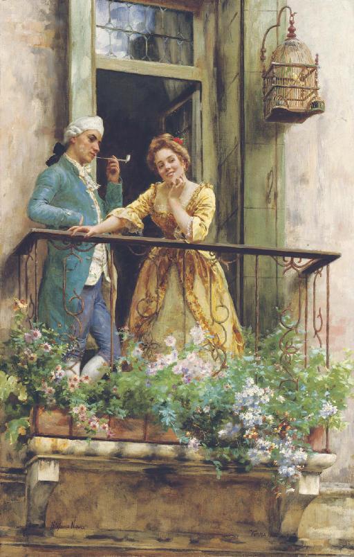 Stefano Novo - On the balcony
