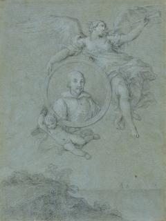 Stefano Pozzi - Porträt eines vom Ruhm in den Triumph getragenen Herrn.