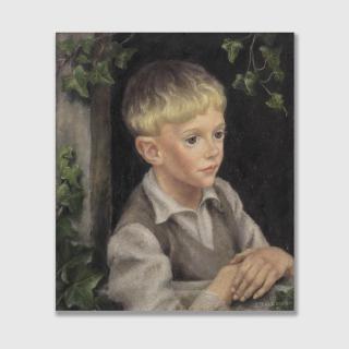 Stella Bowen - Portrait of a Young Boy, c.1937