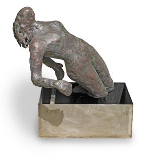 Stella Shawzin - Female figure leaning back