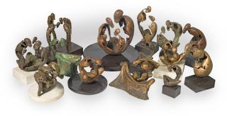 Stella Shawzin - Lesotho figures I: fourteen sculptures