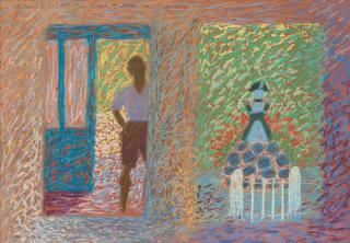 Stellan Mörner - In the doorway