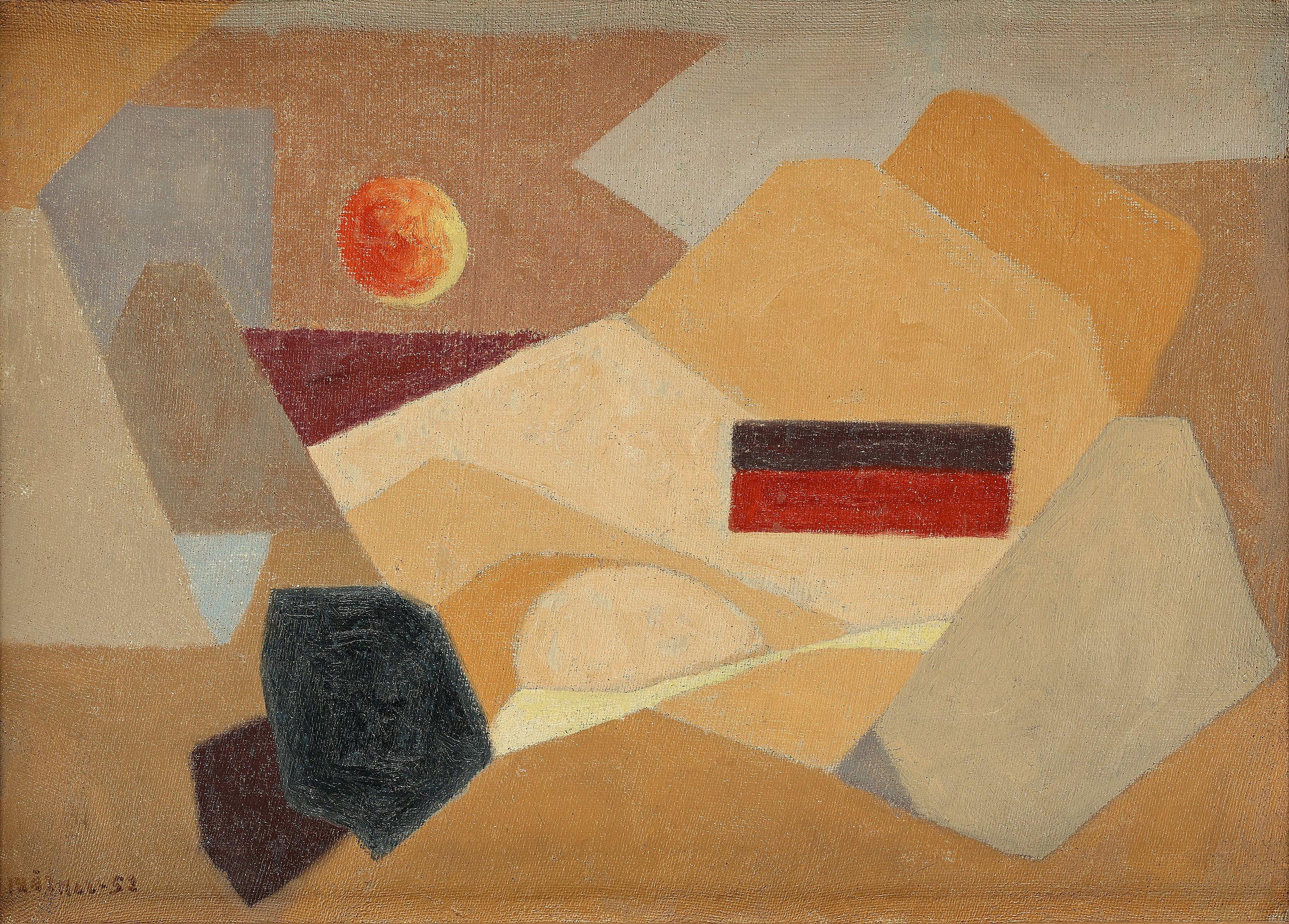 Stellan Mörner - Red barn