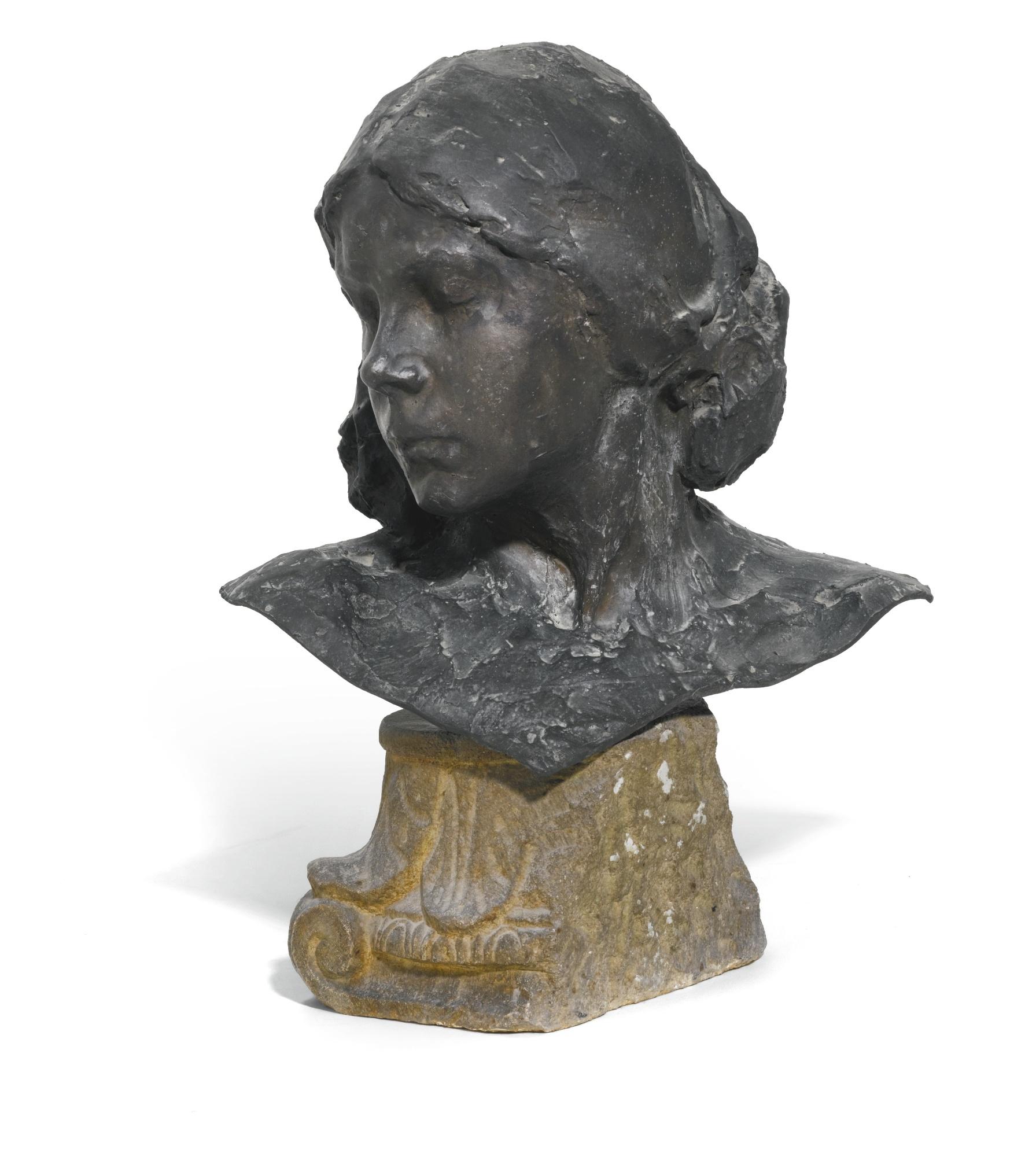 Stepan Dmitrievich Erzia - Head Of A Girl