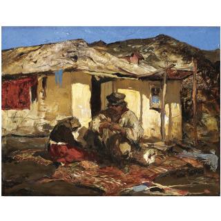Stepan Fedorovich Kolesnikov - Carpet Makers In Southern Russia