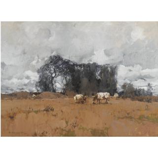 Stepan Fedorovich Kolesnikov - Cattle Grazing