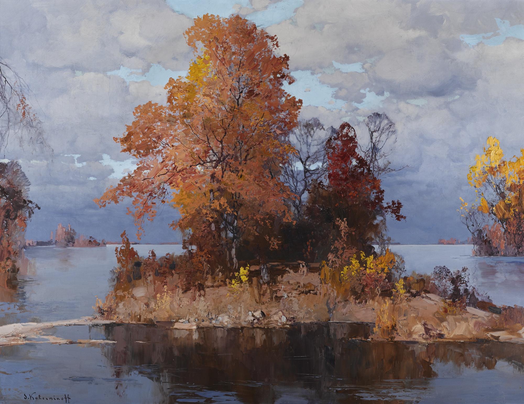 Stepan Fedorovich Kolesnikov - Golden Autumn