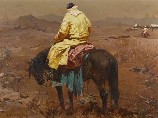 Stepan Fedorovich Kolesnikov - Horseman