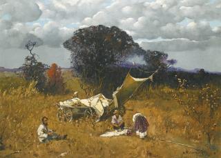 Stepan Fedorovich Kolesnikov - In The Fields