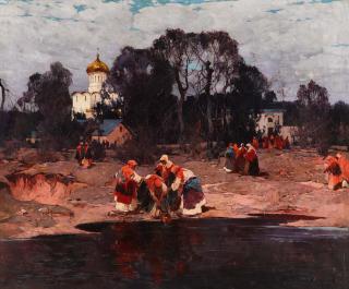 Stepan Fedorovich Kolesnikov - Washday