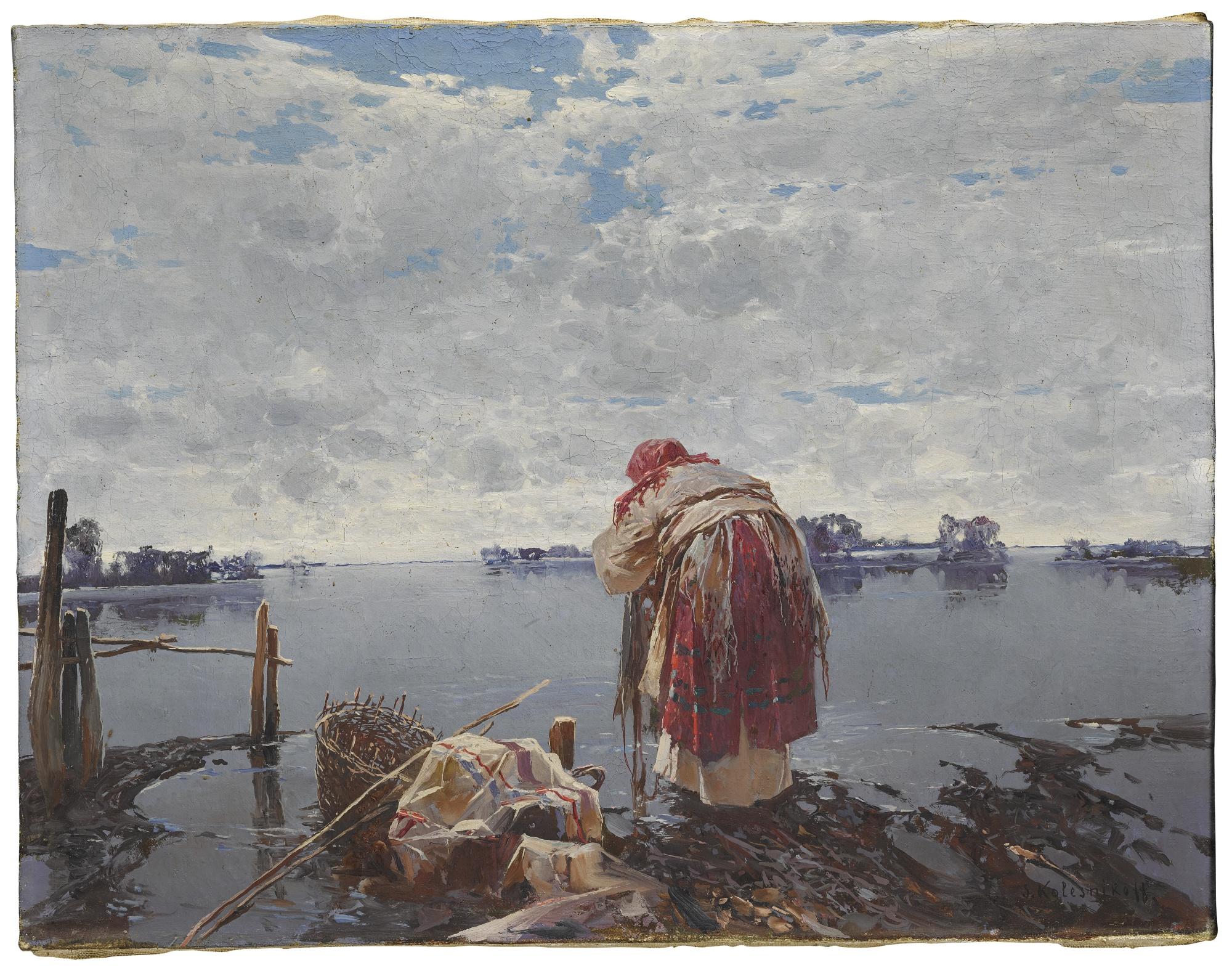 Stepan Fedorovich Kolesnikov - Washerwoman