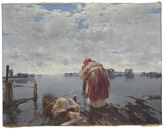 Stepan Fedorovich Kolesnikov - Washerwoman