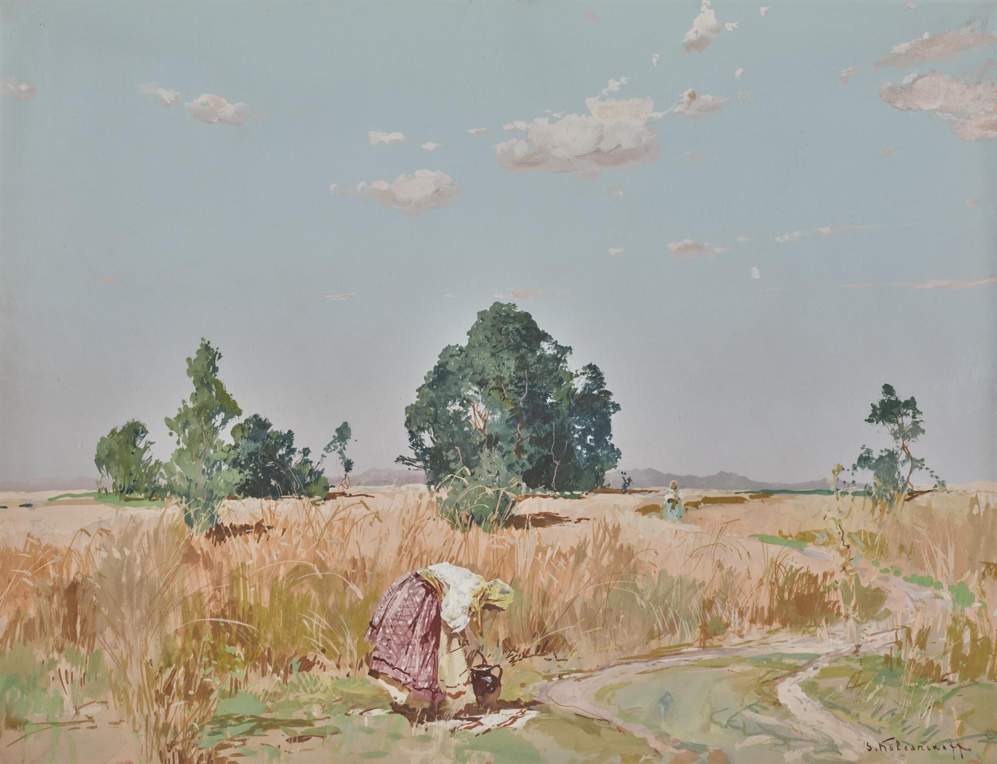 Stepan Fedorovich Kolesnikov - Wheat Field