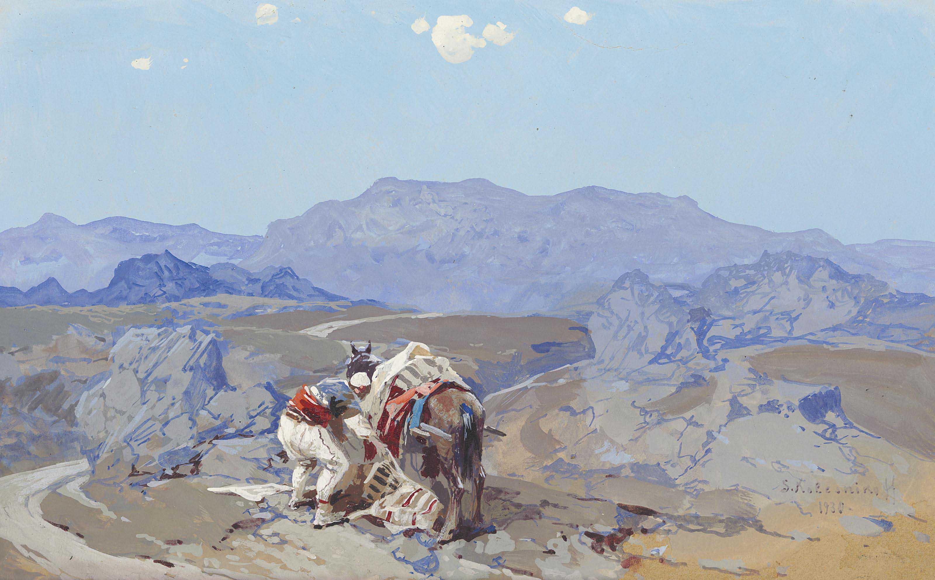 Stepan Kolesnikoff - In the Balkan mountains