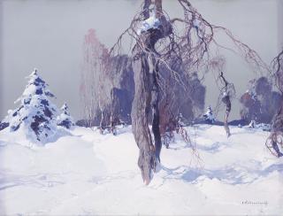 Stepan Kolesnikoff - Winter landscape