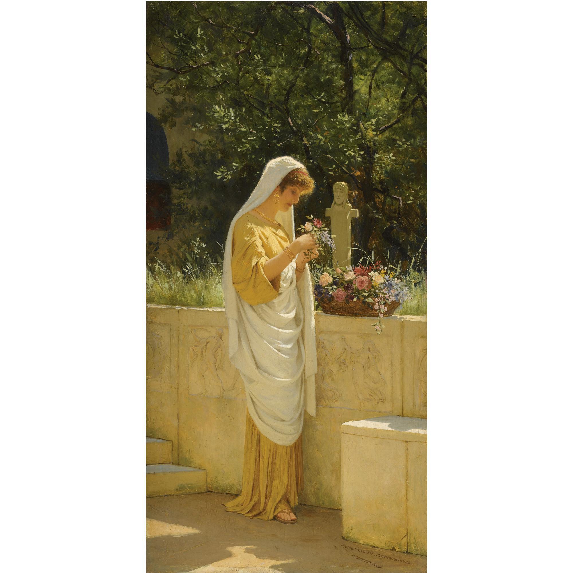 Stepan Vladislavovich Bakalovich - Picking Flowers