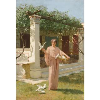 Stepan Vladislavovich Bakalowicz - Feeding The Doves