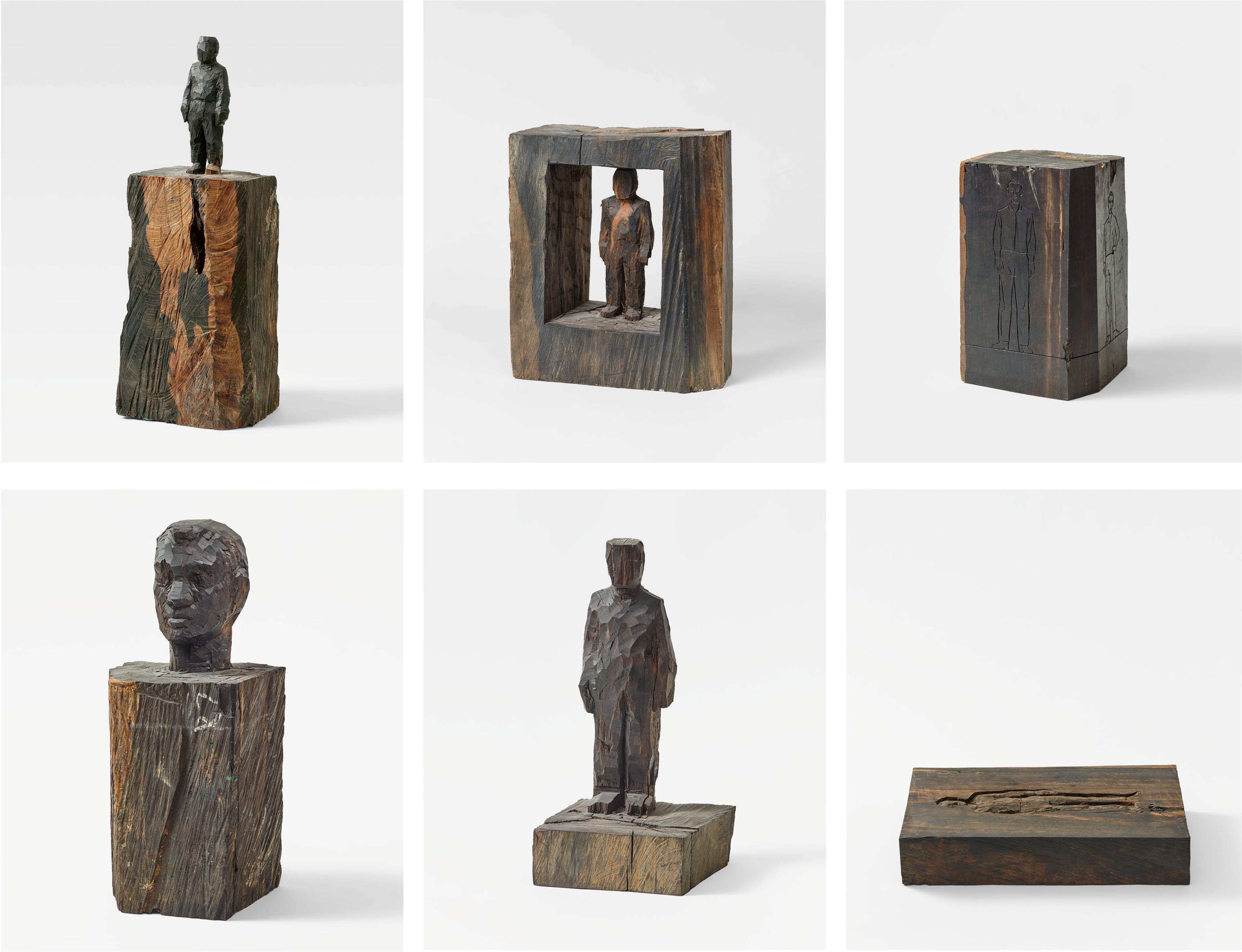 Stephan Balkenhol - 6 Ebenholzfiguren