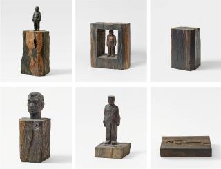 Stephan Balkenhol - 6 Ebenholzfiguren