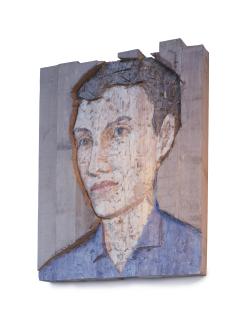 Stephan Balkenhol - Big Head Relief