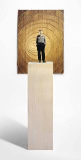 Stephan Balkenhol - Figure with relief (vertical)